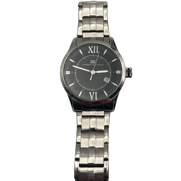 Tommy Hilfiger TH.85.1.14.0814 Men Watch 42mm New Battery Wrist 6.5-6.75 WR Date - Picture 1 of 10